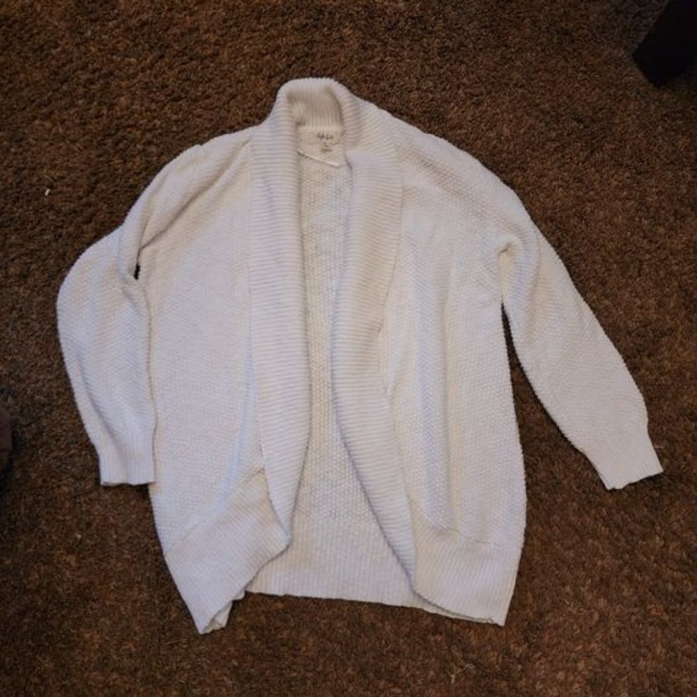 Women's Off white Cardigan sweater